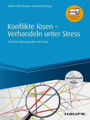 cover image of Konflikte lösen--Verhandeln unter Stress